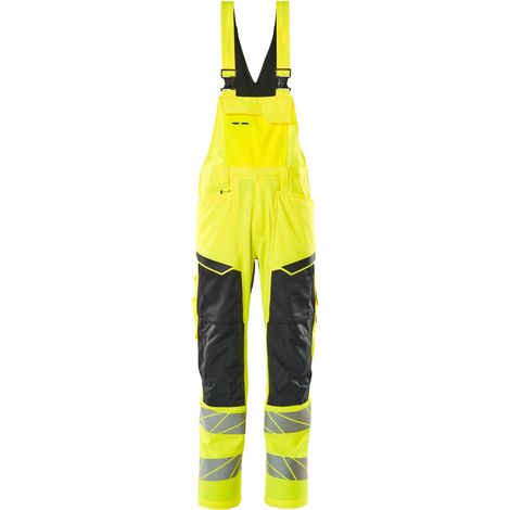 Mascot Warnschutz Latzhose 19569-236-1709 Gr. 90C60 hi-vis gelb/schwarz (1/4)