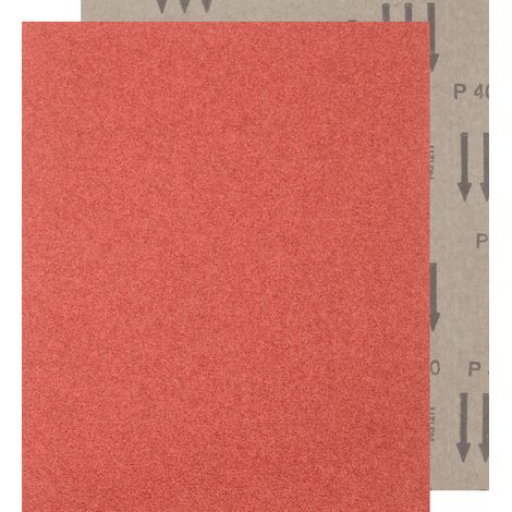 PFERD TOOLS Papier Schleifbogen Korund 230x280mm BP A40 universell für Holz, Farbe und Lack 50 Stk