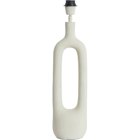 Light & Living - lámpara de mesa - Elric - beige crema - metal -