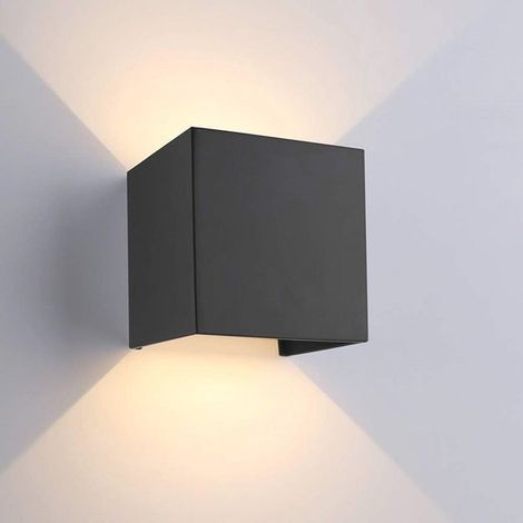 Lámpara de pared LED impermeable de 12 W con ángulo de haz ajustable IP65 para uso interior y exterior. (1/5)