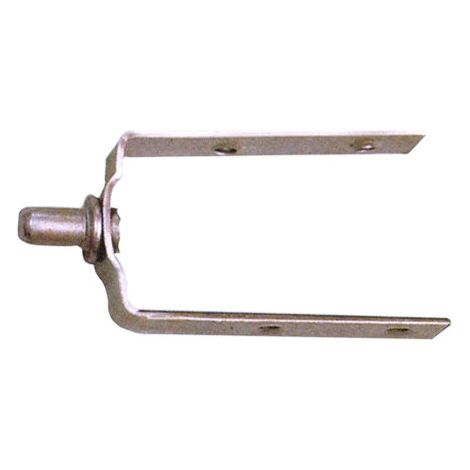 Forcella per rulli Avvolgitori tapparelle in ferro zincato con perno 12 mm