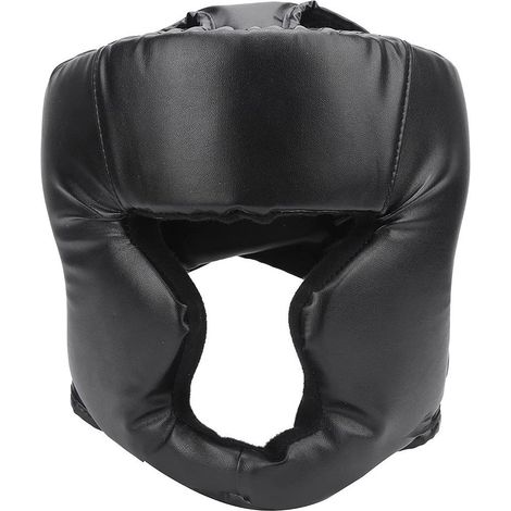 TRADE SHOP - Copricapo Addensato Da Boxe Durevole Pratico Per Allenamento Protezione Testa -