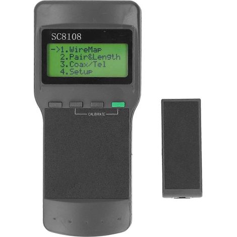 Netzwerkkabeltester mit präziser akustischer Rückmeldung, unabhängiger Messung und tragbarem Telefonkabeltester