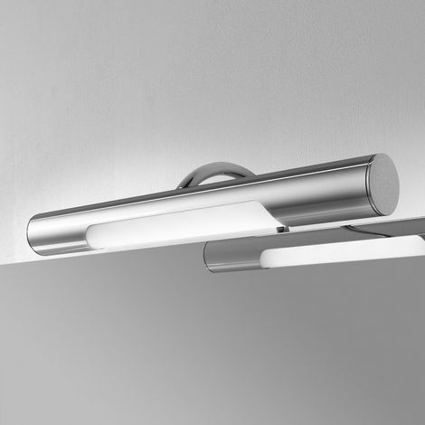 Focco Applique pour miroir LED 26 cm 5700 K blanc, 5 W, IP44, chrome (ANDREALED) (1/2)