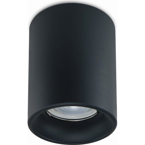 Spot plafond Candellux TUBA noir alu 1xGU10 15W IP20 (1/2)