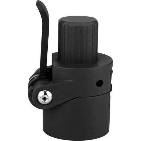 Base Poteau Pliable Métal, Verrouillage Vis, Xiaomi M365, Scooter Électrique, Noir, pour Intérieur Extérieur et Usage Domestique (1/5)