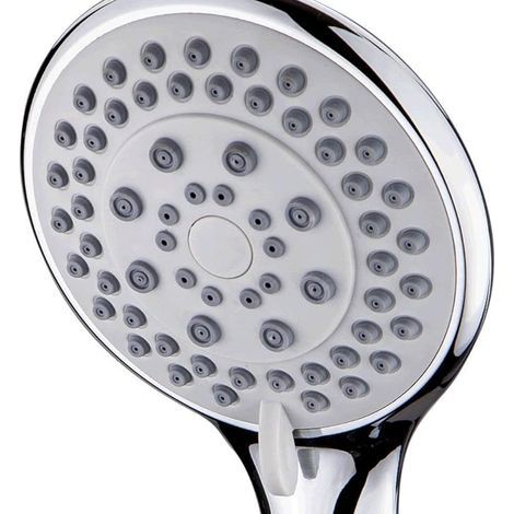 Großer Duschkopf, wassersparende Badezimmer-Duschköpfe, 150 cm flexibler Edelstahlschlauch