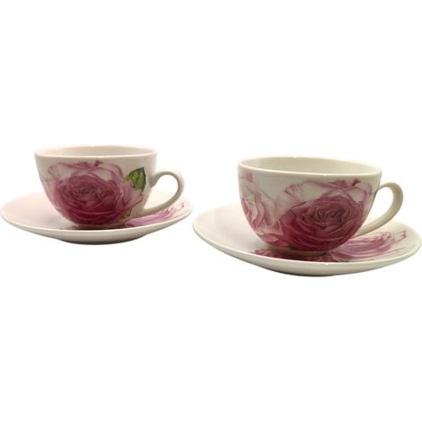 Maxwell e Williams Floriade Rose set 2 tazze caffè 100 ml