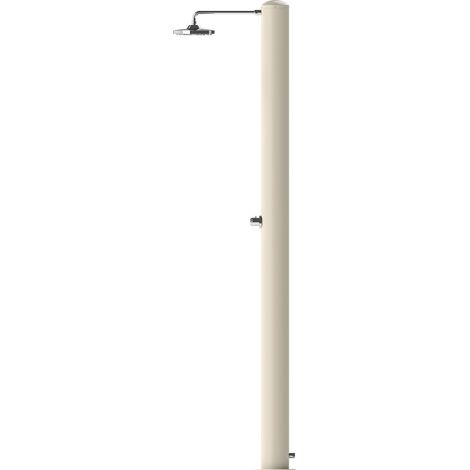 Doccia Solare da Giardino 28 L Soffione Eco Rain e Miscelatore Temporizzato Tevere TB Bianco Perla (1/3)