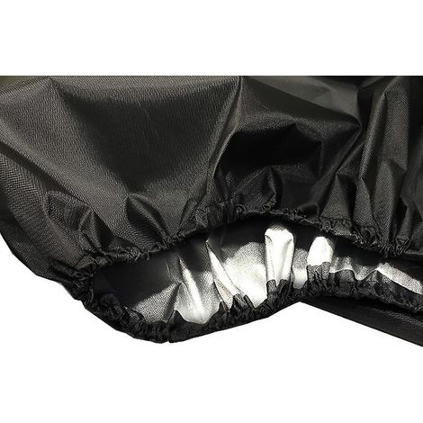 Ensemble de housses de chaise noires - 2 pièces (6868120cm) (1/3)
