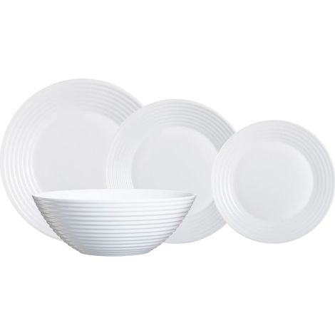 Service de Table Harena 19 pièces, 30x20x29 cm, Blanc (1/5)