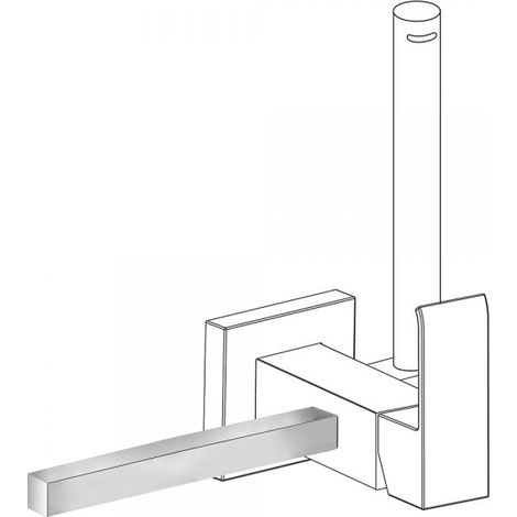 Porte‑serviettes accessoires 180 mm - TRES 03412402 (1/2)