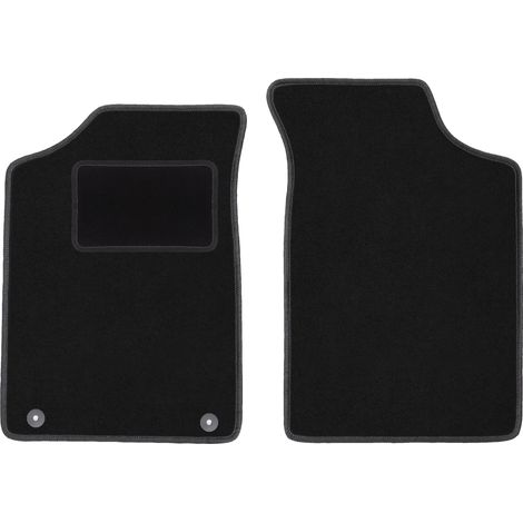 Tapis avant noirs pour Peugeot 106 berline (1991-2003)