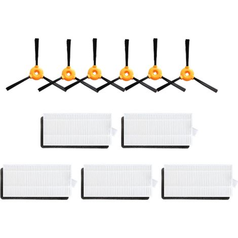 Kit pezzi ricambio filtro spazzola laterale per robot aspirapolvere Deebot N79 N79S K600 K700 (1/5)
