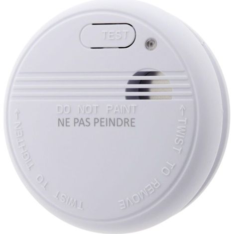 Rivelatore di fumo certificato CE - Durata della batteria: 10 anni (1/4)