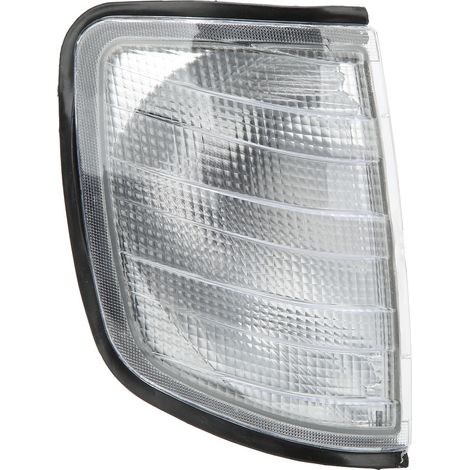 GARRYFIZH Feu d'angle de voiture, correspondance parfaite, remplacement pour classe E W124 1984 1995, blanc droit 1248260143