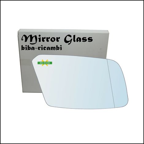 Vetro specchio adesivo asferico lato passeggero per volvo 440 (445) solo 94-97 (1/4)