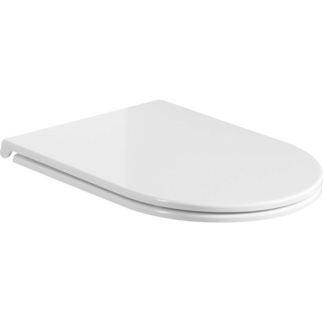 Sapho Avis - WC-Sitz, SoftClose, Slim, EasyTake, weiß PCS106 (1/4)