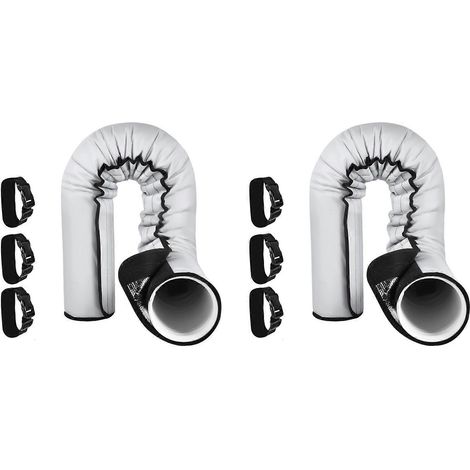 gaines isolantes pour tuyau de climatiseur portable, compatibles avec les tuyaux de 5 et 5,9 pouces de diamètre. (1/5)