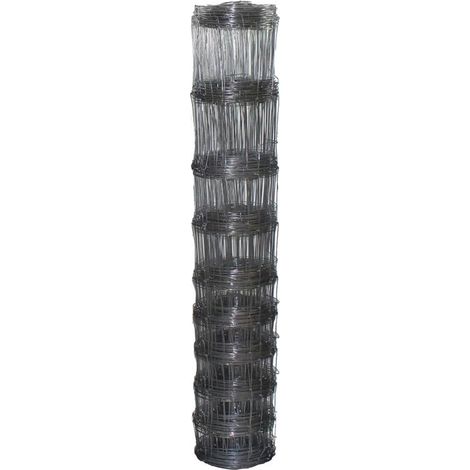 Weidezaun Knotengeflecht Wildzaun 120/10/15 Draht Zaun 50 m Gartenzaun Forstzaun