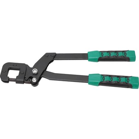 Pince à Sertir les Goujons, Outils pour Cloisons Sèches à Sertir les Goujons en Métal, Pince Professionnelle en Acier pour Pince de Quille, Trou de Perforation de Panneau de Quille de 0,6 à 0,8 Mm Pou (1/5)