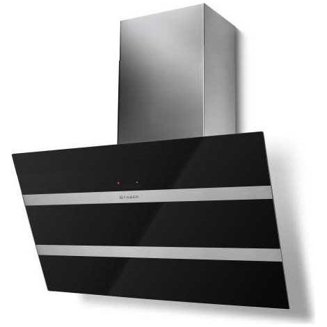 Faber – 5513357 – Hotte murale décorative 80cm inclinée – Double aspiration – Moteur EVO – 3 vitesses + 1 intensive – Éclairage LED – Sortie Ø 150mm (1/4)