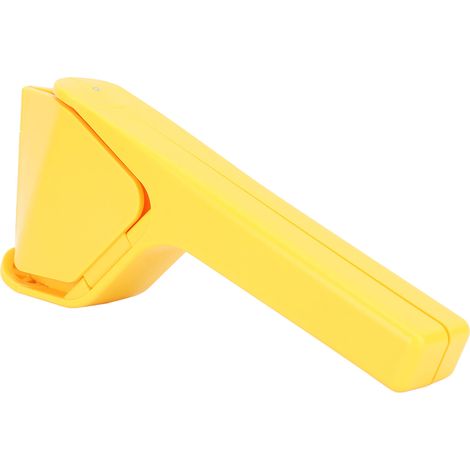 Presse-citron manuel en plastique, presse-citron manuel, presse-agrumes manuel pour extraire un maximum de jus, jaune (1/5)