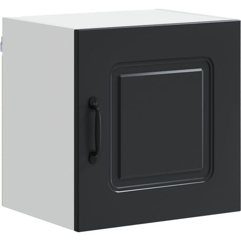 Maison Exclusive - Panel de lavaplatos Kalmar Negro 40 x 31 x 40