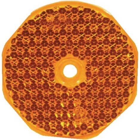 Catadioptre rond orange diamètre 60mm à visser JOKON 300003010
