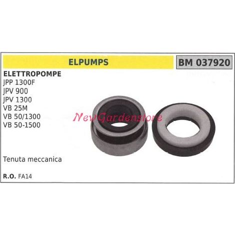 Tenuta meccanica ELPUMPS motopompa JPP 1300F JPV 900 037920