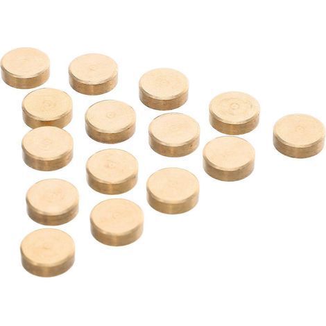 DIY-Ziffern-Set aus Messing mit vertikalen Punkten und geräuschlosem Uhrwerk. Zubehör für moderne Wanduhren (Wohnzimmer, Schlafzimmer, Büro, Küche). Nur die Punkte. (1/5)