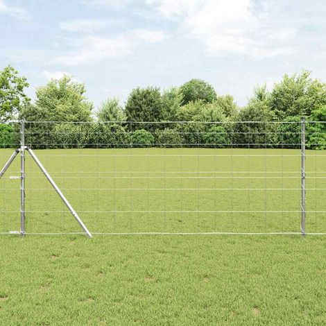 Zaunpfosten Galvanisiert 50 x 1 m Stahl