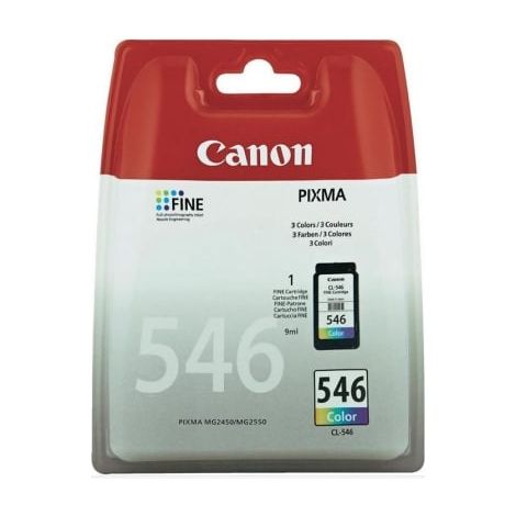 Cartucho de Tinta Original Canon CL-546/ Tricolor