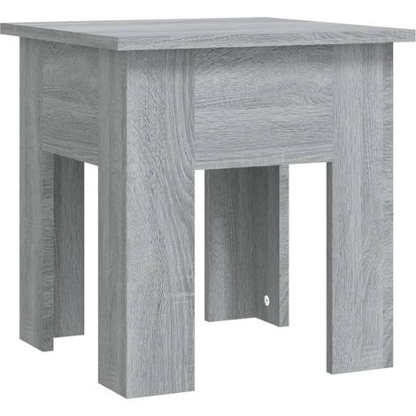 Coffee Table Grey Sonoma 40x40x42 cm Engineered Wood vidaXL