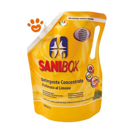 Sanibox Detergente Concentrato al Limone - Confezione 5 Lt - Disinfettanti