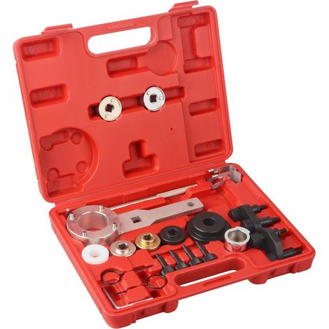 Kit di attrezzi per la fasatura dell'albero a camme - Kit di attrezzi di allineamento con bloccaggio per VW Skoda VAG 1.8 2.0 TSI/TFSI (1/5)