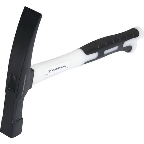Martillo de albañil, acero forjado, fibra de vidrio templada, Renano  600 g  Vorstahl (1/4)