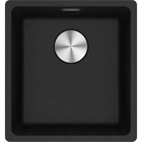 Franke Einbaubecken Maris MRG 210-37 Fragranit flächenbündig einbaubar, Onyx, Handbedienung (1/3)