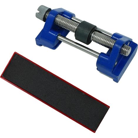 Dapetz ® Sharpening Kit for Wood Chisels and Metal Blades Aluminium Oxide Double Sided Fine & Coarse Stone Set Chisels Plane Iron Carpenter 200mm/8 x 50mm/2" x 25mm/1" (1/5)