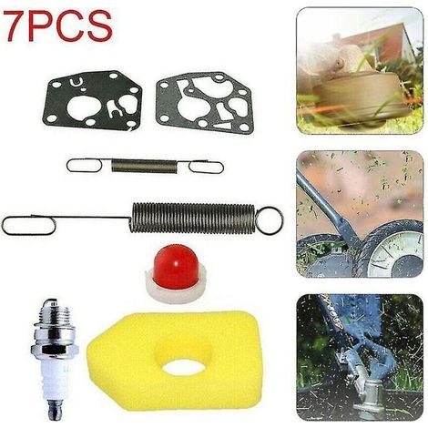 kit di manutenzione per tosaerba, Briggs & Stratton Classic Sprint: filtro dell'aria, guarnizioni e candela, per uso domestico e professionale. (1/4)