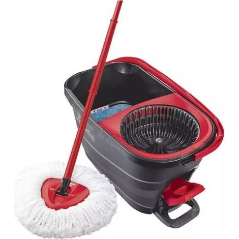 kit lavapavimenti vileda "turbo smart" con sistema a pedale