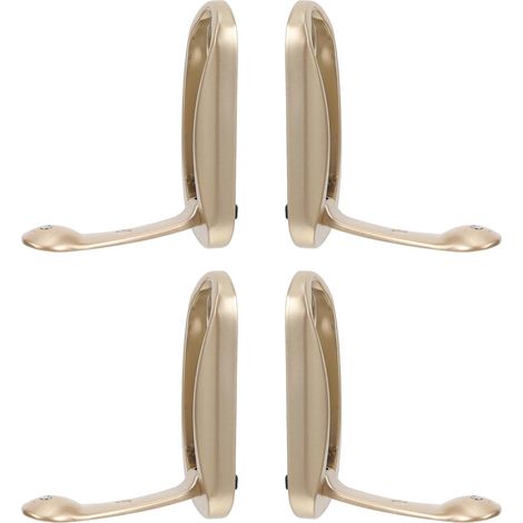 de 4 crochets muraux pliables INOOMP en alliage d aluminium (1/5)