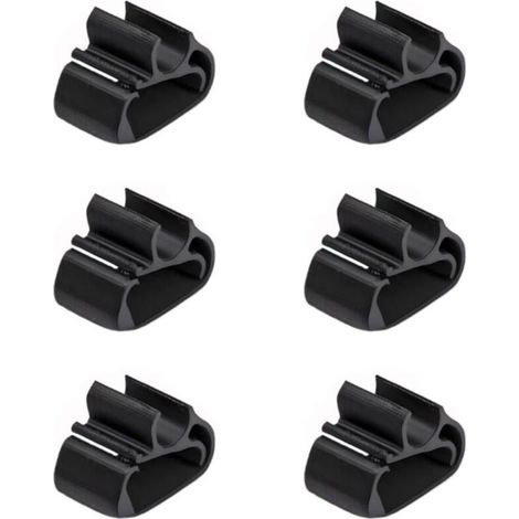 6 clips de fixation renforcés pour bras d'essuie-glace pour Peugeot 4008, 5008 et Citroën C5 - Connecteurs de balais d'essuie-glace, tuyau, accessoires, tuyau de lave-glace, entretien, remplacement (1/4)