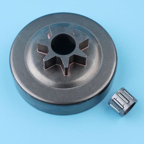 1 Tambour d'embrayage,7 dents,Pas 0,325 pouces,Avec roulement à aiguilles,Pièce de rechange,Pour tronçonneuse Husqvarna Jonsered (1/3)