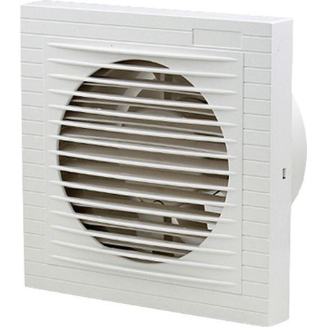 ALOVZE Badezimmerlüfter, leise, 100 mm, mit Rücklaufblende, 10 cm, Wandventilator (1/4)
