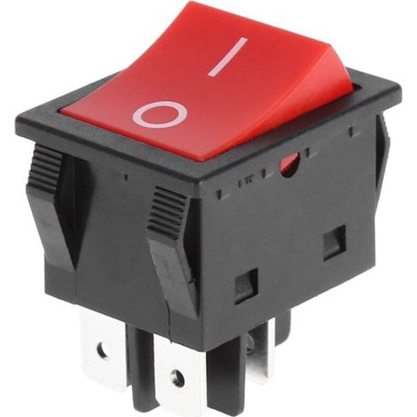 Interrupteur à bascule marche/arrêt à 4 broches pour machine à souder 30 A (1 pièce)- (1/5)