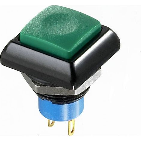 APEM IPC3SAD2 IP Series Bouton-poussoir 28 V/DC 5 A 1 x On/(Off) à rappel (Ø x H) 12 mm x 20 mm IP69K 1 pc(s)