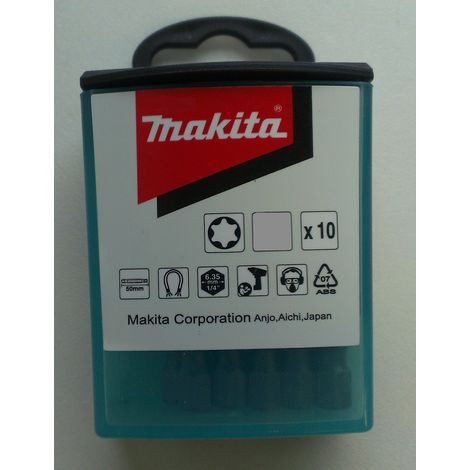 Peu de tournevis Makita T30 10 unités