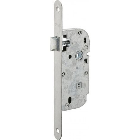 Serrure à larder acier à fouillot - bec de cane - Axe à 40 mm - Eco - Thirard (1/2)