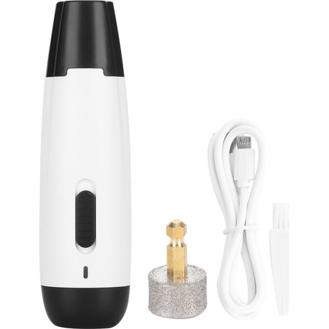 Limeuse À Ongles Pour Animaux - Sans Fil Rechargeable - Faible Bruit - Pour Chiens Et Chats - 1 Pièce (1/5)